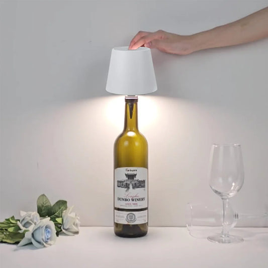 Lámpara LED Botella de Vino
